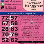 หวยหนังสือพิมพ์เดลินิวส์